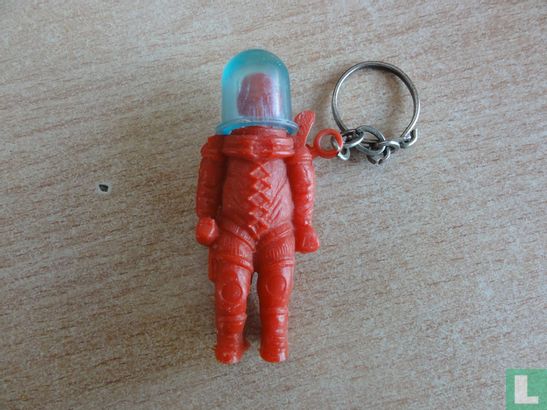Astronaut [rood met transparante helm]