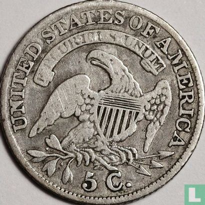 États-Unis ½ dime 1834 (type 1) - Image 2