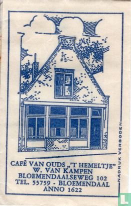 Café van Ouds " 't Hemeltje" - Image 1