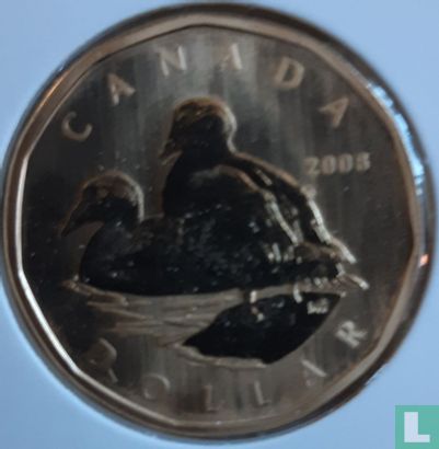 Canada 1 dollar 2008 "Common eider" - Image 1