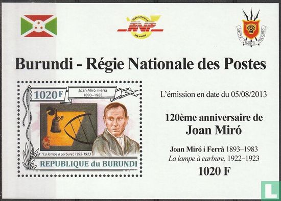120e anniversaire de Joan Miró