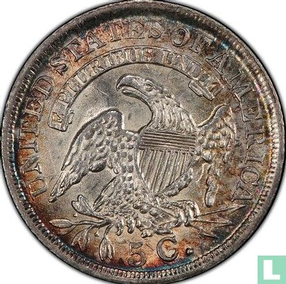 United States ½ dime 1836 (type 3) - Image 2