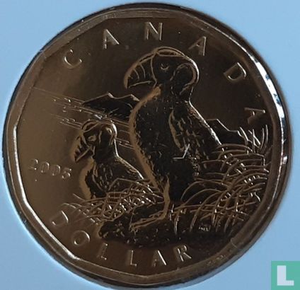 Canada 1 dollar 2005 "Tufted puffin" - Image 1
