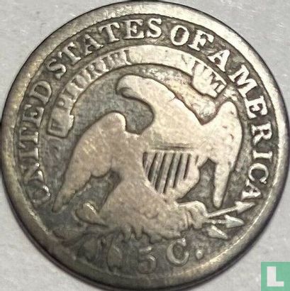 United States ½ dime 1836 (type 1) - Image 2