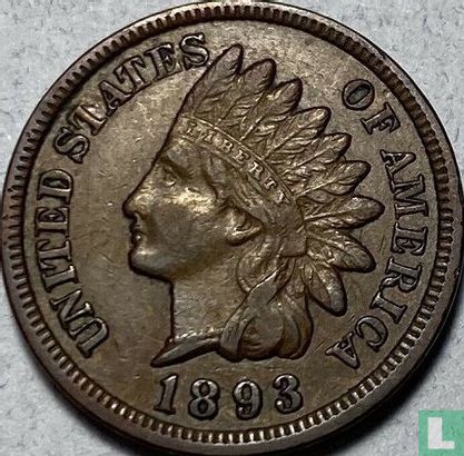 United States 1 cent 1893 - Image 1