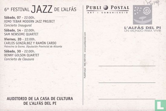 6 Festival Jazz De L'Alfás 2000 - Afbeelding 2