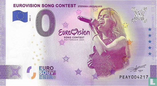 PEAY-3b Concours Eurovision de la chanson Rotterdam 2021 Stefania Liberakakis - Image 1