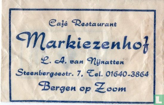 Café Restaurant "Markiezenhof" - Afbeelding 1