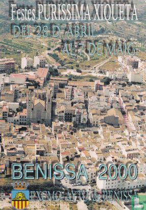 Festes Purissima Xiqueta - Benissa 2000 - Afbeelding 1