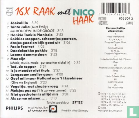 16x Raak met Nico Haak - Afbeelding 2