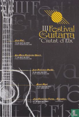 III Festival de Guitarra "Ciutat d'Elx" - Afbeelding 1