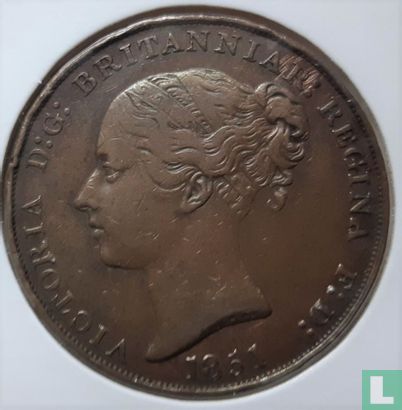 Jersey 1/13 shilling 1851 - Afbeelding 1
