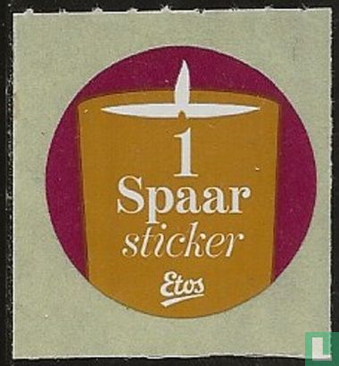 Etos Spaar Sticker