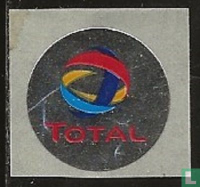 Total - logo op zilver
