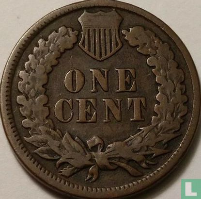 United States 1 cent 1884 - Image 2