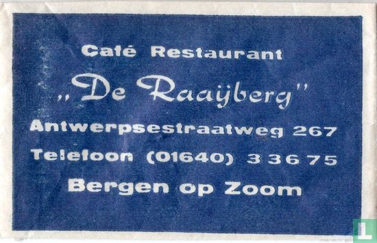 Café Restaurant "De Raaijberg" - Afbeelding 1