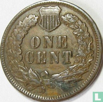 United States 1 cent 1872 (type 1) - Image 2