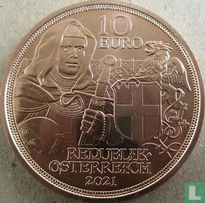 Austria 10 euro 2021 (copper) "Brotherhood" - Image 1