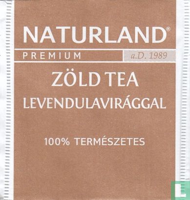 Zöld Tea Levendulavirággal - Image 1