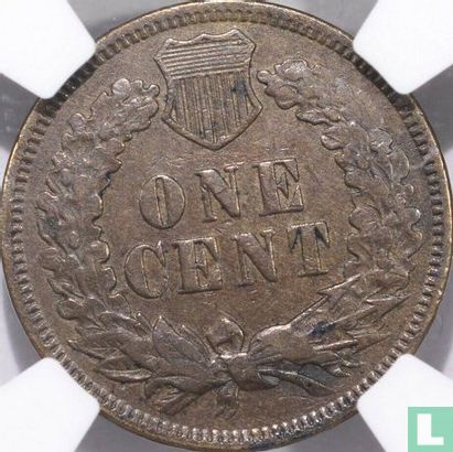 United States 1 cent 1873 (type 3) - Image 2