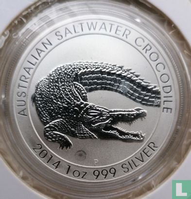 Australia 1 dollar 2014 "Australian Saltwater Crocodile" - Image 1
