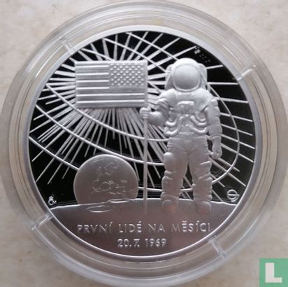 Niue 2 dollars 2019 (PROOF) "50th anniversary First man on the moon" - Afbeelding 2