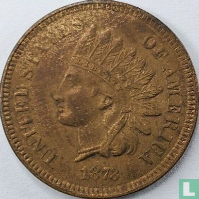 United States 1 cent 1873 (type 2) - Image 1