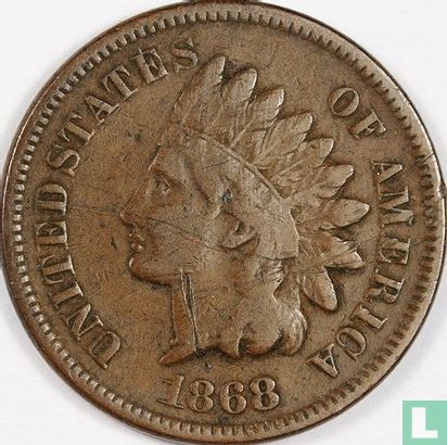 United States 1 cent 1868 - Image 1