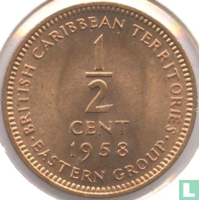 British Caribbean Territories ½ cent 1958 - Image 1