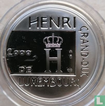Luxembourg 500 francs 2000 (PROOF) "Coronation of Grand Duke Henri" - Image 1
