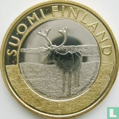 Finlande 5 euro 2015 "Reindeer in Lapland" - Image 2