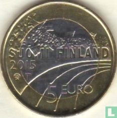 Finlande 5 euro 2015 "Gymnastics" - Image 1