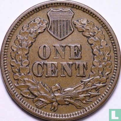 United States 1 cent 1866 - Image 2