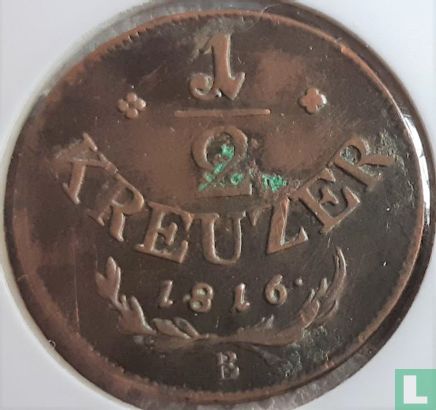 Oostenrijk ½ kreuzer 1816 (B) - Afbeelding 1