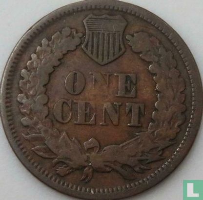 United States 1 cent 1867 (type 2) - Image 2