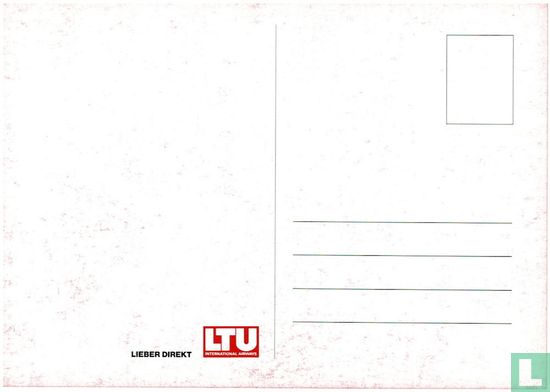 Werbekarte LTU  - "Kreuz-mich-an-Grusskarte" - Afbeelding 2