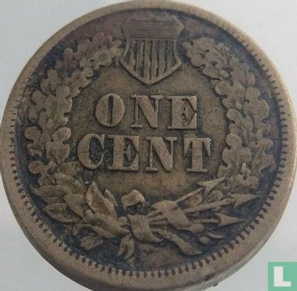 United States 1 cent 1860 (type 1) - Image 2