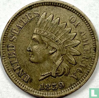 United States 1 cent 1859 - Image 1