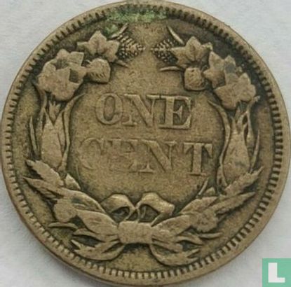 United States 1 cent 1858 (type 2) - Image 2