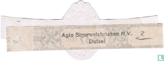 Prijs 37 cent - (Achterop: Agio Sigarenfabrieken N.V. Duizel)  - Afbeelding 2