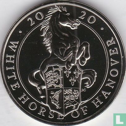United Kingdom 5 pounds 2020 (copper-nickel) "White Horse of Hanover" - Image 1