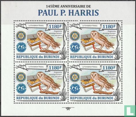 Paul P. Harris's 145th birthday