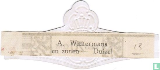 Prijs 20 cent - (Achterop: A. Wintermans en zonen - Duizel)   - Afbeelding 2