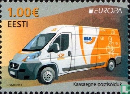 Europa - Véhicules postaux 