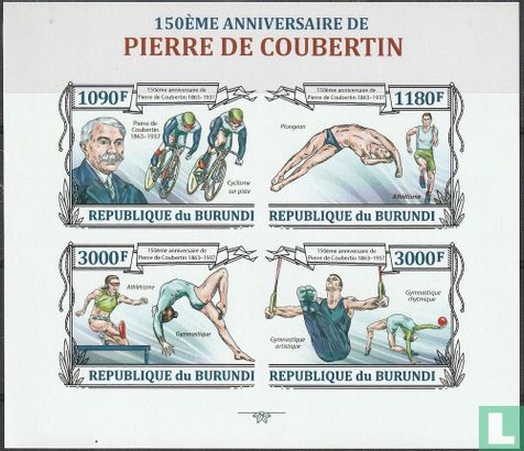 150ste verjaardag Pierre De Coubertin