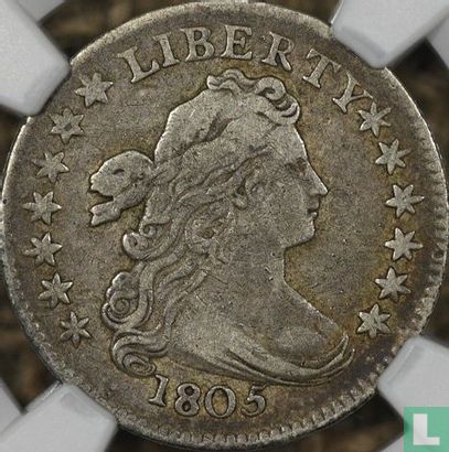 United States 1 dime 1805 (type 1) - Image 1