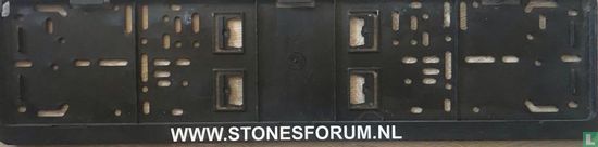 Stonesforum: kentekenplaat-houder
