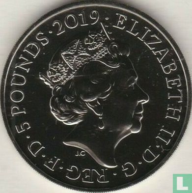 Vereinigtes Königreich 5 Pound 2019 "Yeoman warders" - Bild 1