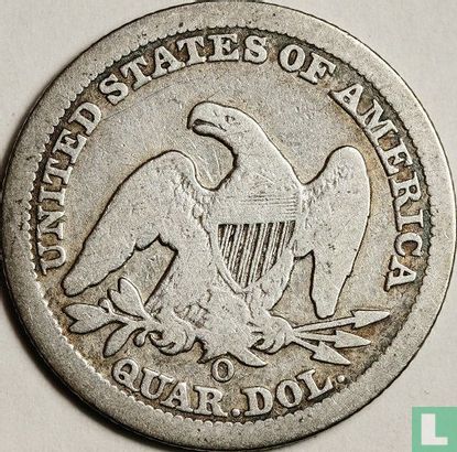 Verenigde Staten ¼ dollar 1850 (O) - Afbeelding 2