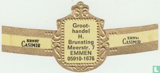Groothandel H. Brunsting Meerstr, 7 EMMEN 05910-1676 - Ernst Casimir - Ernst Casimir - Bild 1